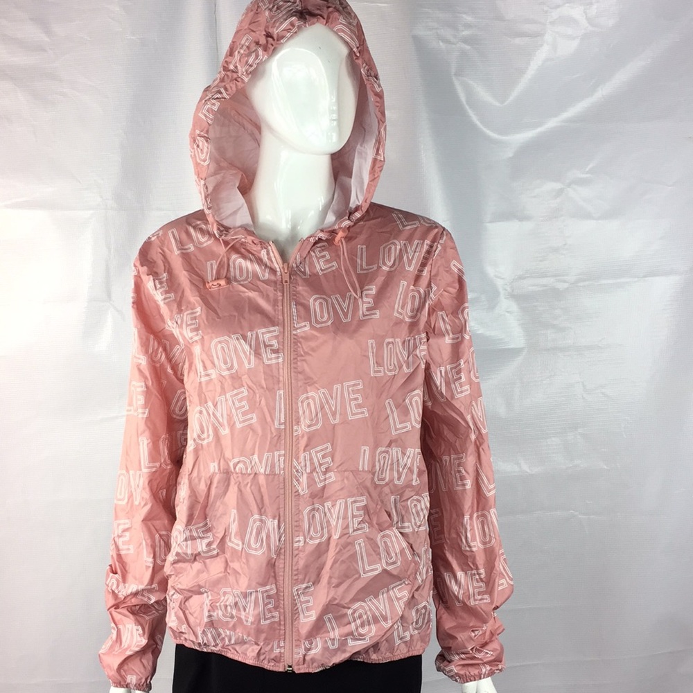 Love Windbreaker zip-up